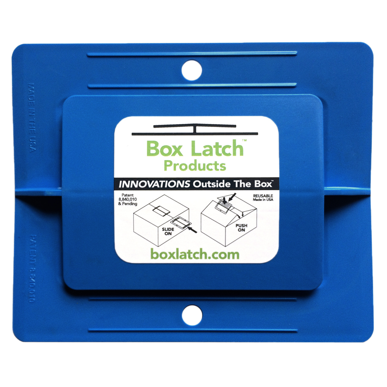 Box lock buckle, box clasp, HD44 - Colorway Arts