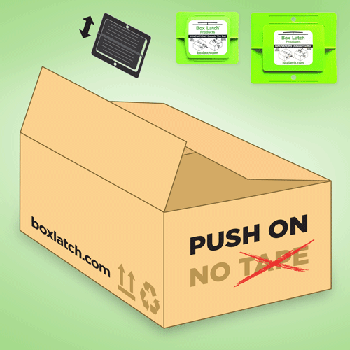 Best Way to Close & Reopen Boxes Without Tape - Box Latch™ - Box Latch  Products